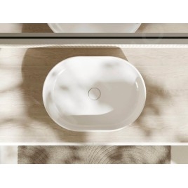 Hansgrohe Xuniva U - Lavabo à poser, 55x40 cm, sans trop-plein, SmartClean, blanc 61073450