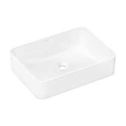 Hansgrohe Xuniva Q - Lavabo à poser, 55x40 cm, sans trop-plein, SmartClean, blanc 61075450