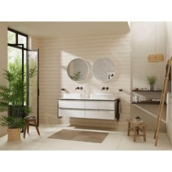 Hansgrohe Xuniva Q - Lavabo à poser, 55x40 cm, sans trop-plein, SmartClean, blanc 61075450
