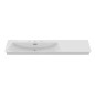 Ideal Standard La Dolce Vita - Lavabo, 54x126 cm, gauche, avec trop-plein, 3 trous pour robinetterie, blanc E269601