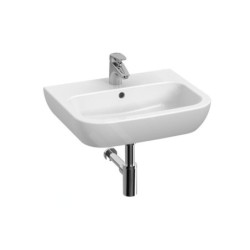 Jika Deep - Lavabo 50x45 cm, avec trop-plein, trou pour robinetterie, blanc H8103660001041