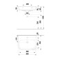 Jika Deep - Lavabo 56x45 cm, avec trop-plein, trou pour robinetterie, blanc H8103670001041 Jika Deep - Lavabo 56x45 cm, avec trop-plein, trou pour robinetterie, blanc H8103670001041
