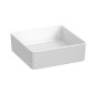 Jika Cubito Pure - Vasque à poser, 38x38 cm, sans trop-plein, blanc H8184220001121