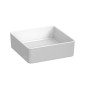 Jika Cubito Pure - Vasque à poser, 38x38 cm, sans trop-plein, blanc mat H8184227571121