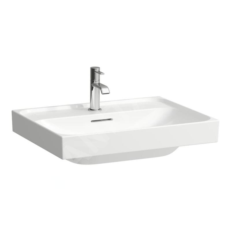 Laufen Meda - Lavabo, 60x46 cm, avec trop-plein, trou pour robinet, blanc H8101130001041 Laufen Meda - Lavabo, 60x46 cm, avec trop-plein, trou pour robinet, blanc H8101130001041