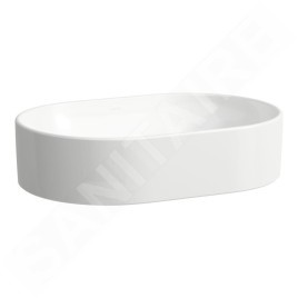 Laufen Savoy - Vasque à poser, 55x38 cm, sans trop-plein, LCC, blanc H8129440001121