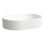 Laufen Savoy - Vasque à poser, 55x38 cm, sans trop-plein, LCC, blanc H8129440001121 Laufen Savoy - Vasque à poser, 55x38 cm, sans trop-plein, LCC, blanc H8129440001121