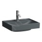 Laufen Meda - Lave-main 45x35 mm, sans trop-plein, trou pour robinet, graphite H8151117581111