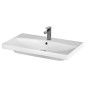 Cersanit City - Lavabo 81x46 cm, avec trop-plein, trou pour robinetterie, blanc K35-061 Cersanit City - Lavabo 81x46 cm, avec trop-plein, trou pour robinetterie, blanc K35-061