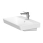 Cersanit Mille - Lavabo 60x41 cm, avec trop-plein, trou pour robinetterie, blanc K675-002