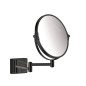 Hansgrohe AddStoris - Miroir de rasage, noir mat 41791670 Hansgrohe AddStoris - Miroir de rasage, noir mat 41791670