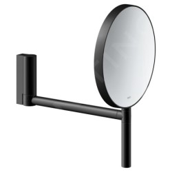 Keuco Plan - Miroir cosmétique mural, noir mat 17649370002