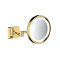 Hansgrohe AddStoris - Miroir de rasage avec éclairage LED, aspect d'or poli 41790990 Hansgrohe AddStoris - Miroir de rasage avec éclairage LED, aspect d'or poli 41790990