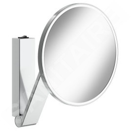 Keuco Miroirs cosmétiques - Miroir mural cosmétique avec éclairage LED, chrome 17612019004