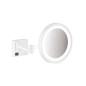 Hansgrohe AddStoris - Miroir de rasage avec éclairage LED, blanc mat 41790700 Hansgrohe AddStoris - Miroir de rasage avec éclairage LED, blanc mat 41790700