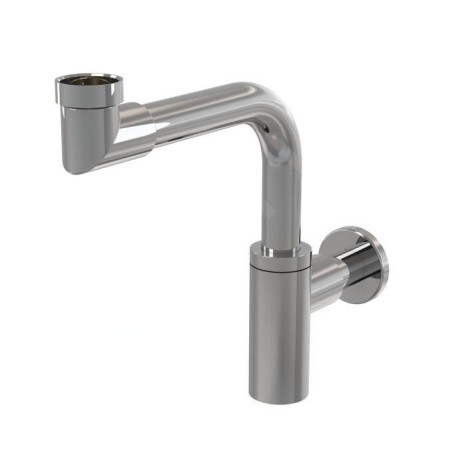 Alcadrain Siphons - Siphon de lavabo design, diamètre 32 mm, peu encombrant, métal A403