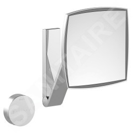 Keuco Miroirs cosmétiques - Miroir cosmétique mural avec éclairage LED, chrome 17613019002