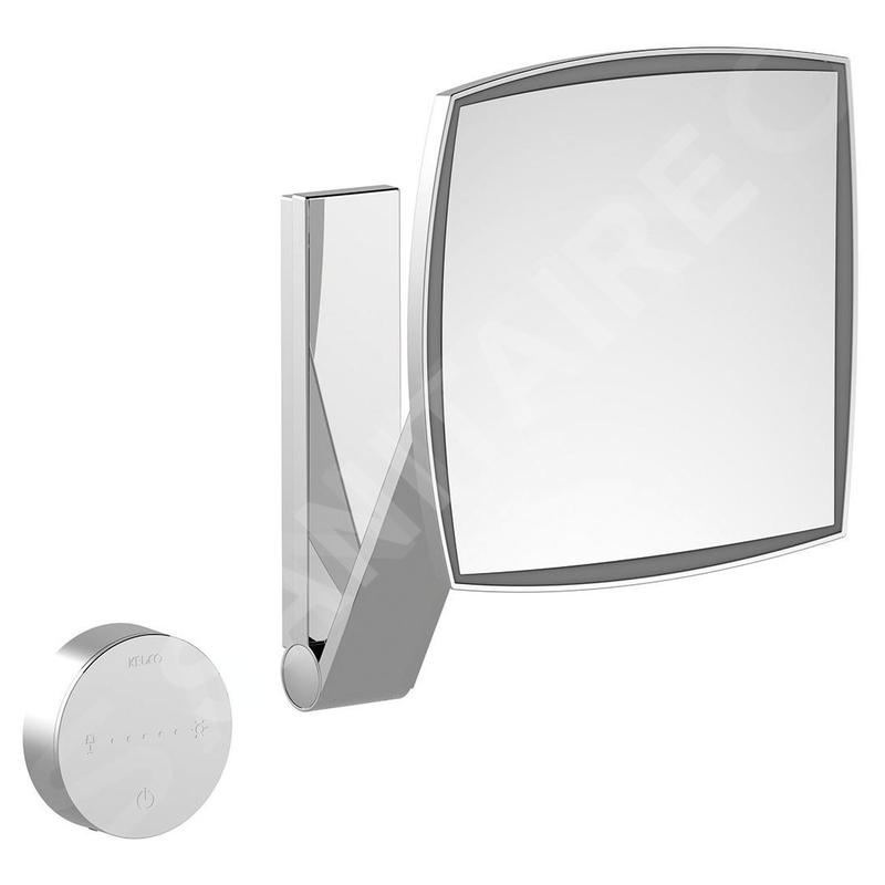 Keuco Miroirs cosmétiques - Miroir cosmétique mural avec éclairage LED, chrome 17613019002 Keuco Miroirs cosmétiques - Miroir cosmétique mural avec éclairage LED, chrome 17613019002