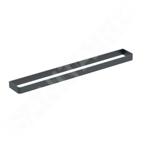 Geberit iCon - Porte-serviettes pour meubles, longueur 424 mm, noir mat 502.328.14.1