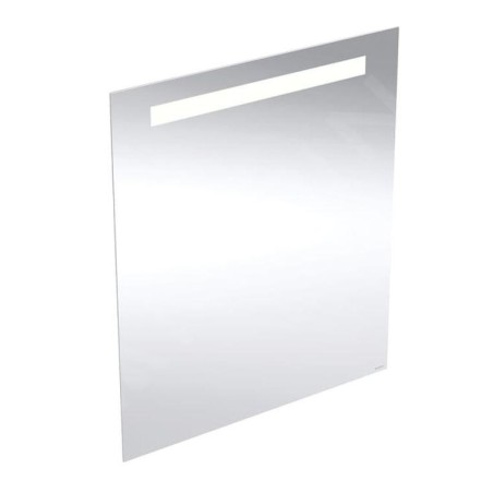 Geberit Option - Miroir avec éclairage LED, 60x70 cm, aluminium 502.805.00.1