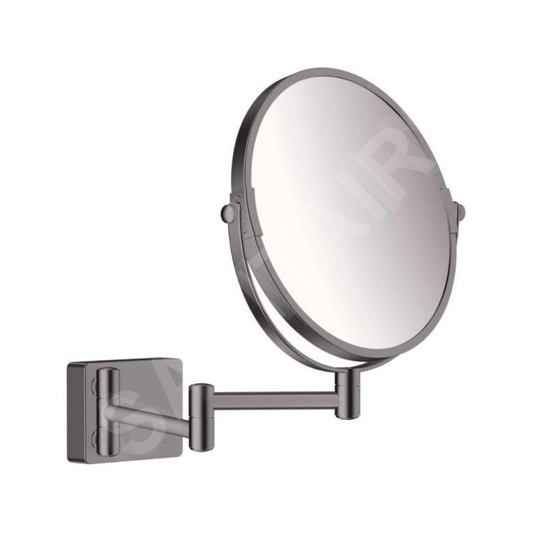 Hansgrohe AddStoris - Miroir de rasage, chrome noir brossé 41791340 Hansgrohe AddStoris - Miroir de rasage, chrome noir brossé 41791340
