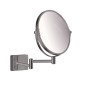 Hansgrohe AddStoris - Miroir de rasage, chrome noir brossé 41791340 Hansgrohe AddStoris - Miroir de rasage, chrome noir brossé 41791340
