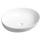 Sapho Lavabos - Lavabo Ofelie 520x400 mm, sans trou pour robinet, sans trop-plein, blanc AR433 Sapho Lavabos - Lavabo Ofelie 520x400 mm, sans trou pour robinet, sans trop-plein, blanc AR433