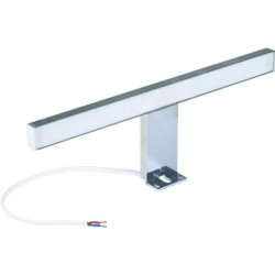 Geberit Selnova Square - Luminaire sur meuble, longueur 300 mm, chrome 501.280.00.1