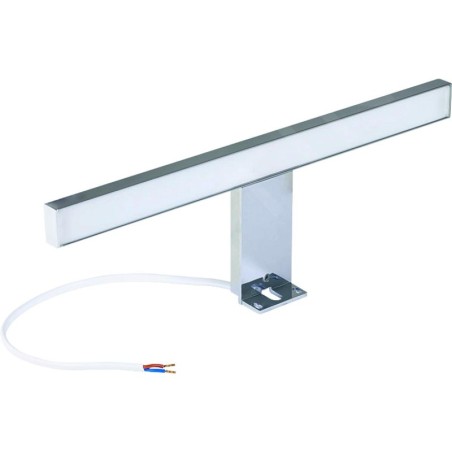 Geberit Selnova Square - Luminaire sur meuble, longueur 300 mm, chrome 501.280.00.1