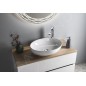 Sapho Lavabos - Lavabo Ofelie 520x400 mm, sans trou pour robinet, sans trop-plein, blanc AR433 Sapho Lavabos - Lavabo Ofelie 520x400 mm, sans trou pour robinet, sans trop-plein, blanc AR433