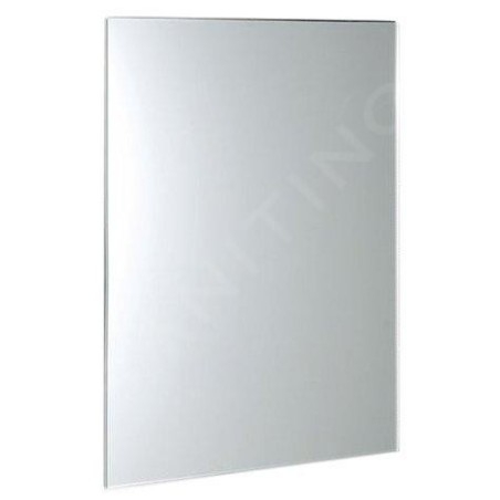 Sapho Accord - Miroir avec facette 600x800 mm, angles arrondis de sécurité, sans fixation MF441