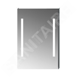 Jika Clear - Miroir avec éclairage LED, 550x810 cm H4557151731441