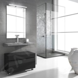 Sapho Felina - Luminaire à LED, 10 W, longueur 458 mm, chrome FE045