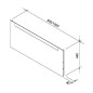 Ravak Clear - Miroir 1000x440 mm, avec éclairage intégré X000000766 Ravak Clear - Miroir 1000x440 mm, avec éclairage intégré X000000766