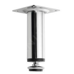 Aqualine Accessoires - Pied de meuble réglable en hauteur, chrome 10077
