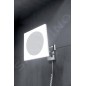 Nimco Miroir de maquillage - Miroir de maquillage mural avec éclairage LED, chrome ZK 20465-26 Nimco Miroir de maquillage - Miroir de maquillage mural avec éclairage LED, chrome ZK 20465-26