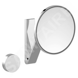 Keuco Miroirs cosmétiques - Miroir cosmétique mural avec éclairage LED, chrome 17612019002