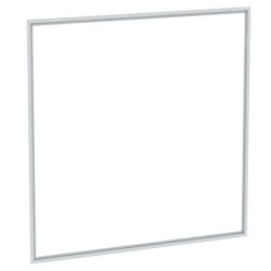 Geberit ONE - Cadre de couverture 1200x930 mm, pour armoire encastrée Geberit ONE avec miroir, blanc 505.845.00.1