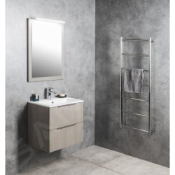 Sapho Lavabos - Lavabo 600x400 mm, avec trop-plein, trou pour robinet, blanc 44060