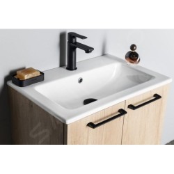 Sapho Lavabos - Lavabo 600x400 mm, avec trop-plein, trou pour robinet, blanc 44060