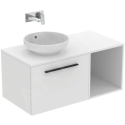 Ideal Standard i.Life B - Meuble sous lavabo, 100 mm, blanc mat T5283DU