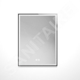 kielle Idolio - Miroir avec éclairage LED et chauffage, 60x80 cm 50324001