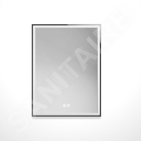 kielle Idolio - Miroir avec éclairage LED et chauffage, 60x80 cm 50324001