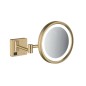 Hansgrohe AddStoris - Miroir de rasage avec éclairage LED, bronze brossé 41790140 Hansgrohe AddStoris - Miroir de rasage avec éclairage LED, bronze brossé 41790140