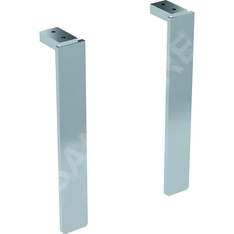 Geberit Selnova Square - Pieds de meubles, 2x, chrome 500.199.21.1