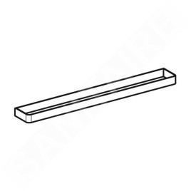 Geberit iCon - Porte-serviettes de meubles, longueur 424 mm, chrome 502.328.00.1