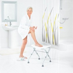 Sapho Accessoire Ridder - Tabouret pliant, blanc A0050301
