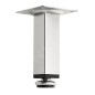 Aqualine Accessoires - Pieds réglables en hauteur, 1 pièce, chrome 10078