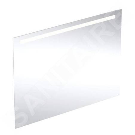 Geberit Option - Miroir avec éclairage LED, 120x90 cm, aluminium 502.815.00.1