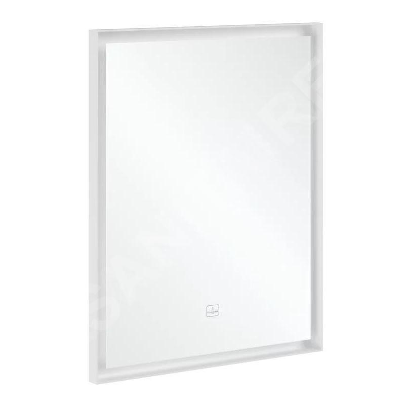 Villeroy & Boch Subway 3.0 - Miroir avec cadre et éclairage LED, 60x75 mm, capteur tactile A4636000 Villeroy & Boch Subway 3.0 - Miroir avec cadre et éclairage LED, 60x75 mm, capteur tactile A4636000